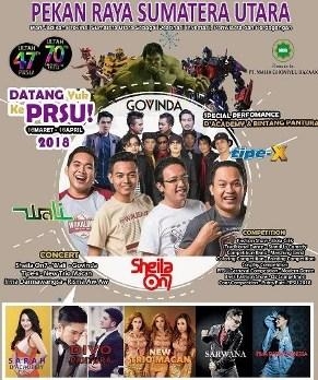 Pekan Raya Sumatera Utara 2018 Kembali Di Gelar